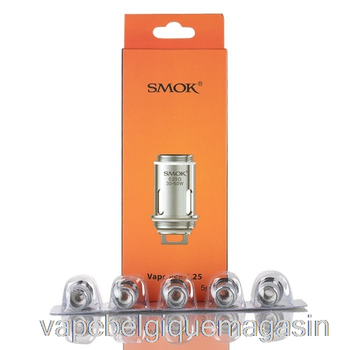 Vape Jetable Smok Vape Pen 22 Bobines De Remplacement 0,25ohm Dual Core